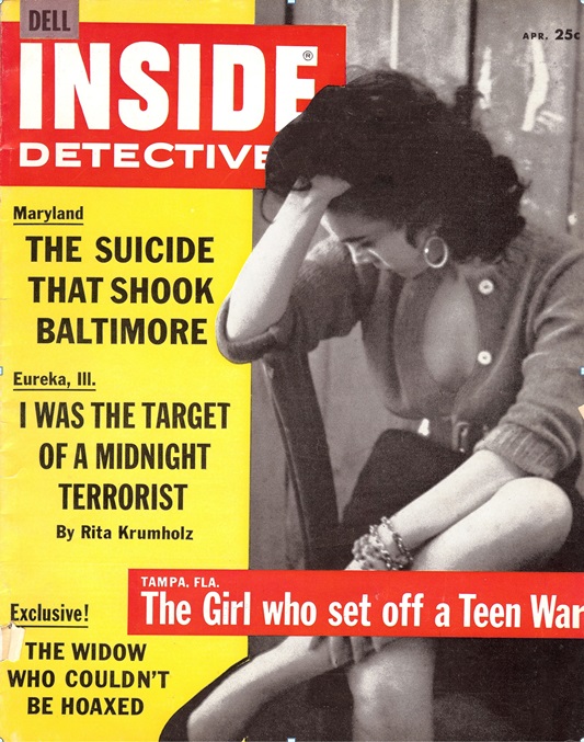 "Inside Detective" magazine (April 1959)