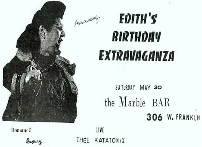 Edie's Birthday Egg-travaganza at the Marble Bar.