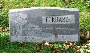 Johnny and Robert Eck are buried at Green Mount Cemetary.