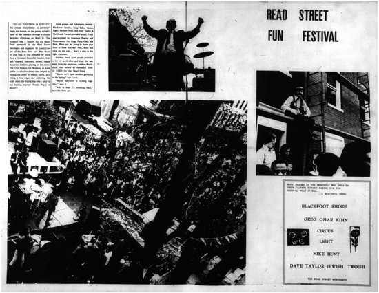 The First Annual Read Street Festival: Mt. Vernon's mini Woodstock.
