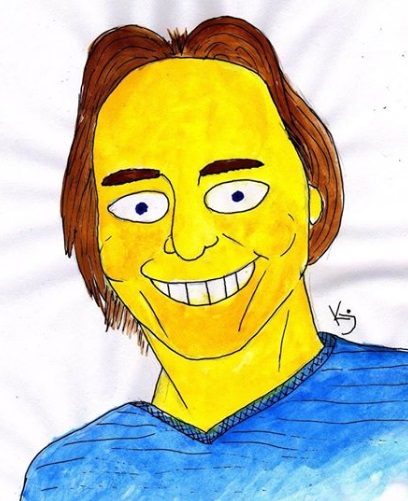 The Simpsonized AvaTom avatar.