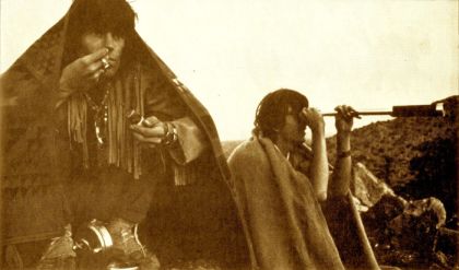 1969 Desert Trippin’ --Gram Parsons, Anita Pallenberg & Keith Richards (via The Selvedge Yard)