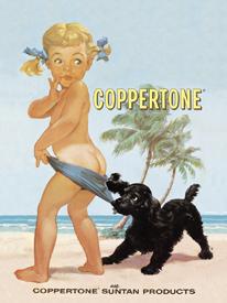 The Coppertone Girl